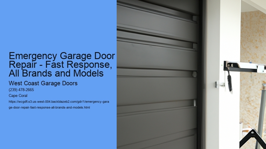 Emergency Garage Door Repair - Fast Response, All Brands and Models