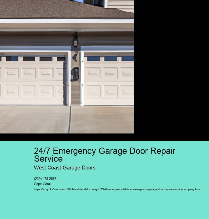 24/7 Emergency Garage Door Repair Service