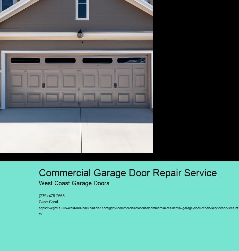 Commercial & Residential Garage Door Repair Service